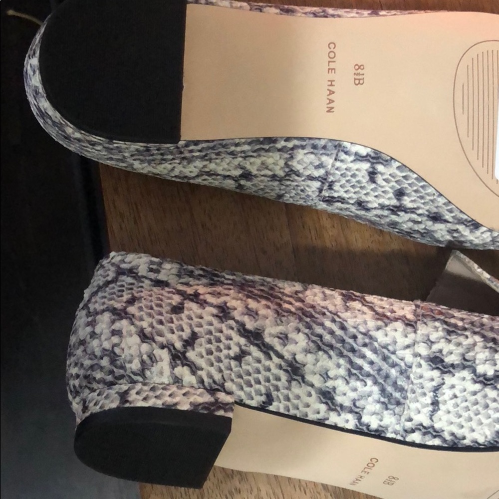 Natural python leather loafers - Picture 4 of 4